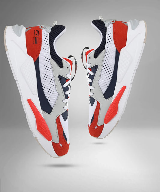 PUMA RS-Z College Sneakers For Men ( Grenadine-White , 3 UK )