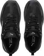 PUMA Cilia Space Metallics Casuals For Women (Black , 4)
