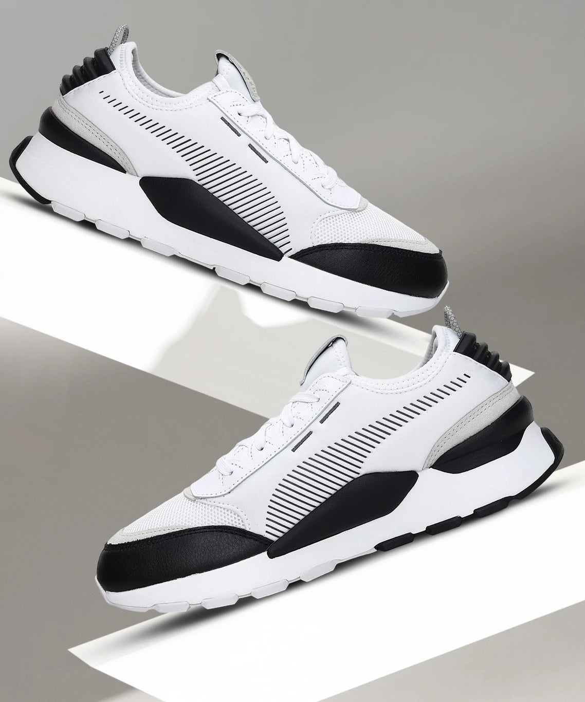 Puma Unisex rs-0 CORE Sneaker (White , 3.5 )