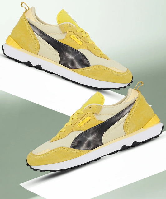 PUMA Rider FV PIKACHU Sneakers For Men (Yellow , 10 UK )