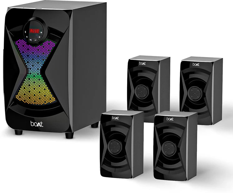 boAt 1500 Pro with Dynamic RGB LEDs, EQ Modes & Master Remote Control 80 W Bluetooth Speaker