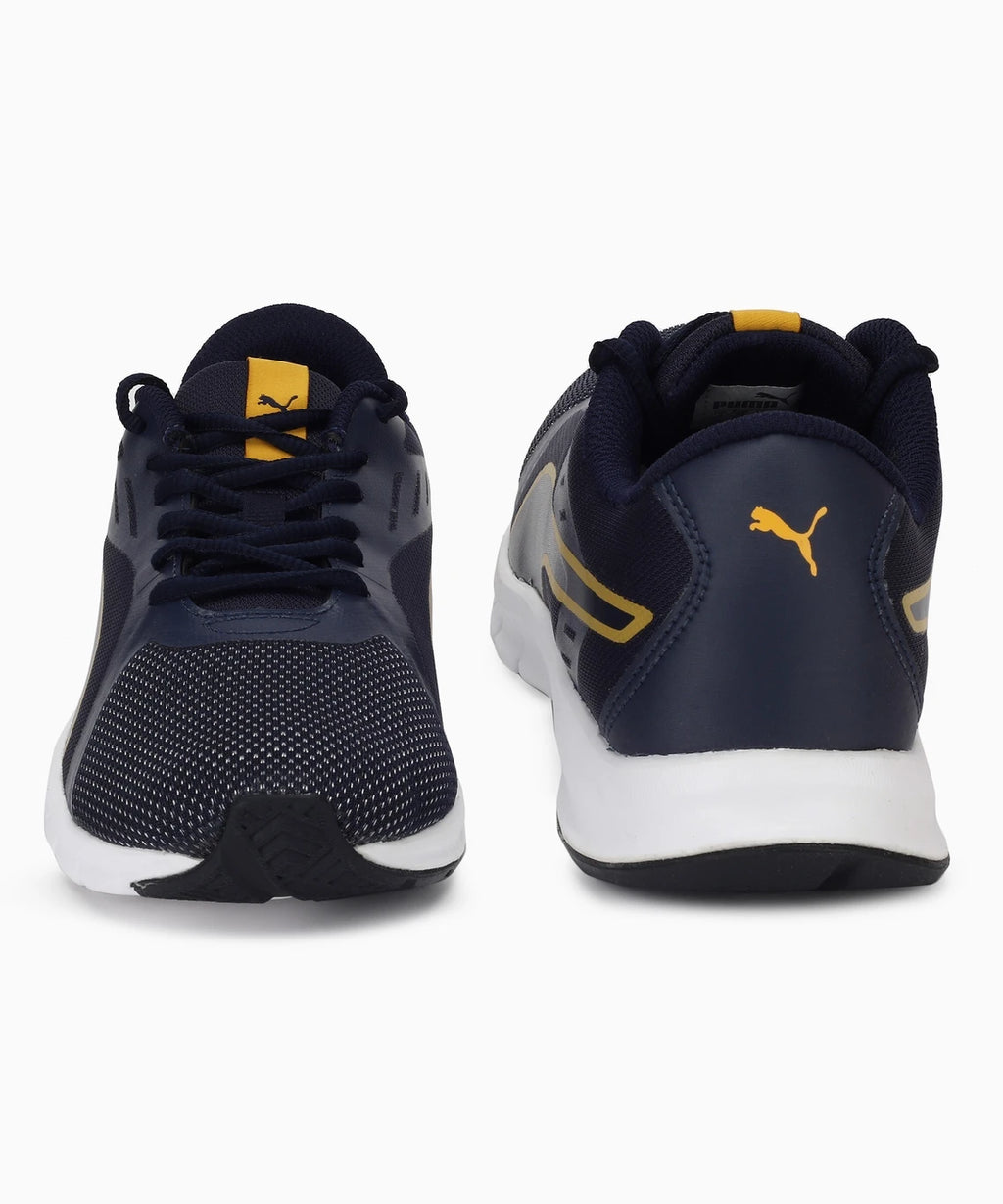 PUMA Felix Runner IDP Running Shoe For Men (Peacoat-Sunflower-White   , 11 UK)