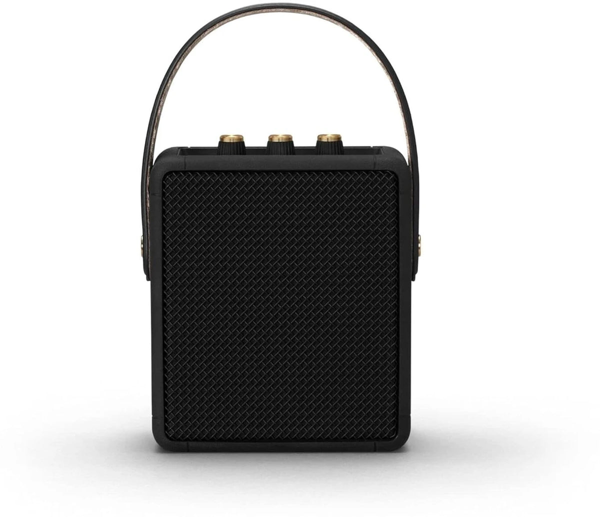 Marshall Stockwell II 20 W Bluetooth Speaker (Black & Brass, Stereo Channel)