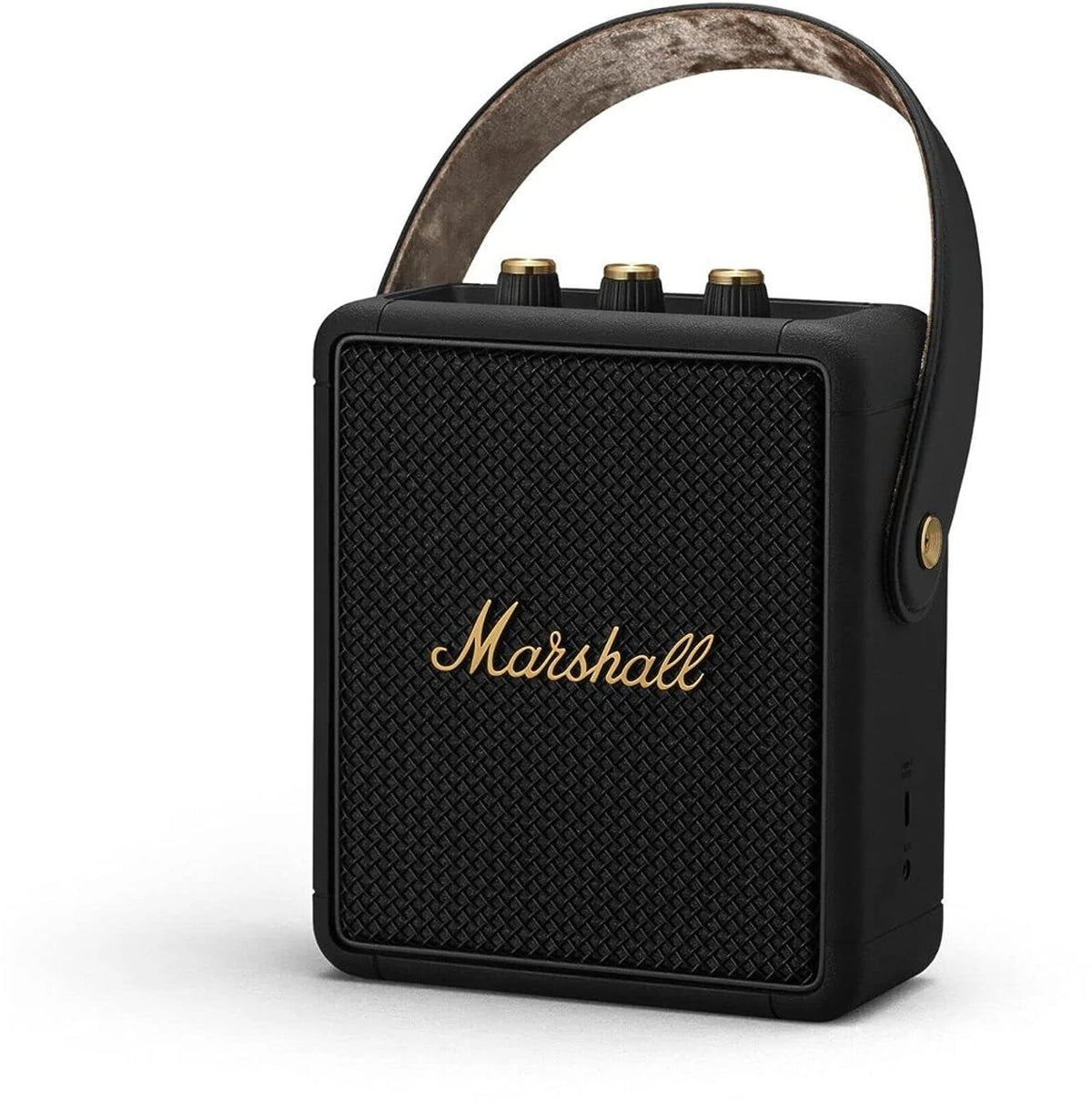 Marshall Stockwell II 20 W Bluetooth Speaker (Black & Brass, Stereo Channel)