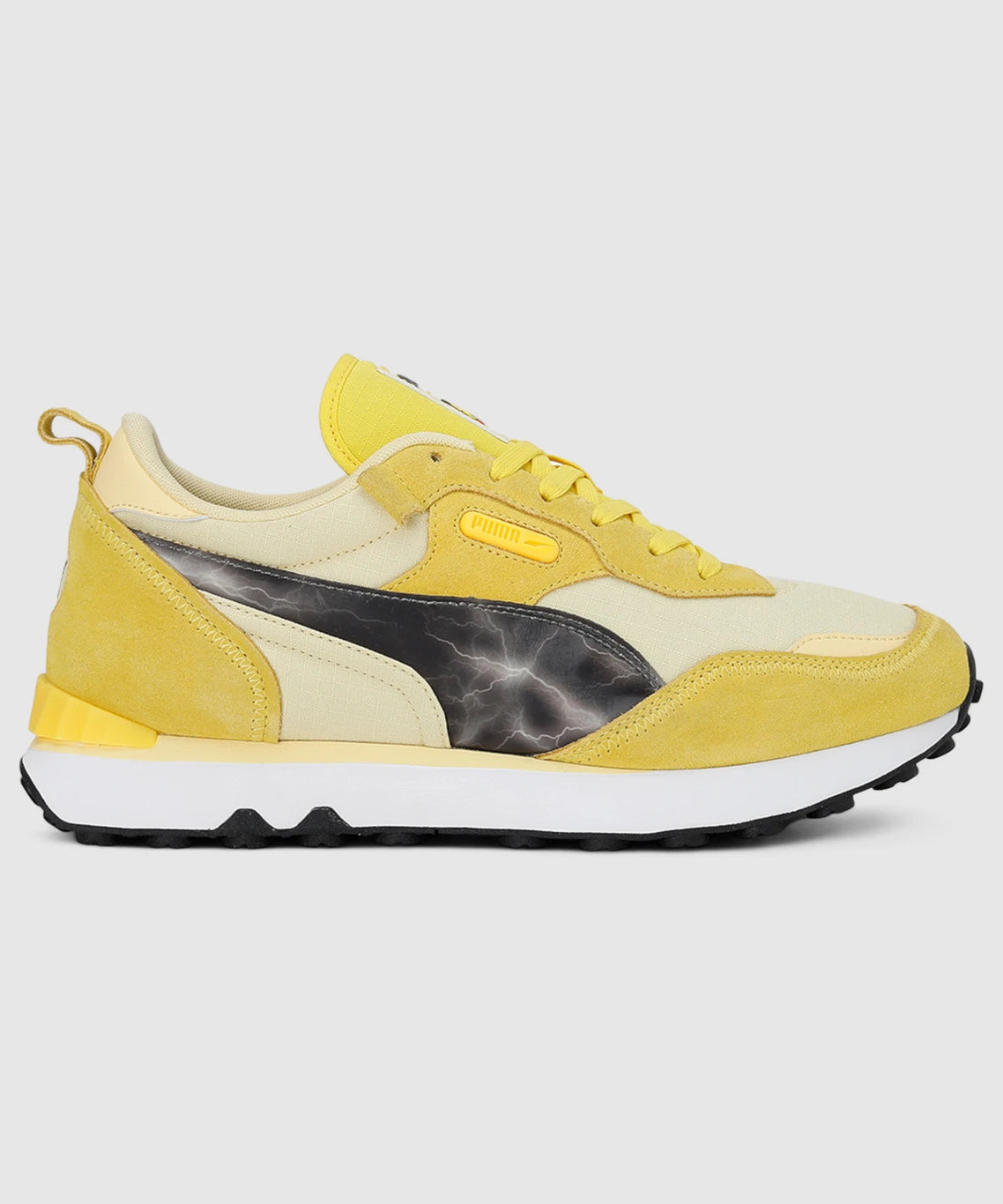 PUMA Rider FV PIKACHU Sneakers For Men (Yellow , 10 UK )