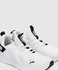 PUMA Enzo Stridance IDP Running Shoes For Men (Black-White , 7)