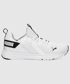 PUMA Enzo Stridance IDP Running Shoes For Men (Black-White , 7)