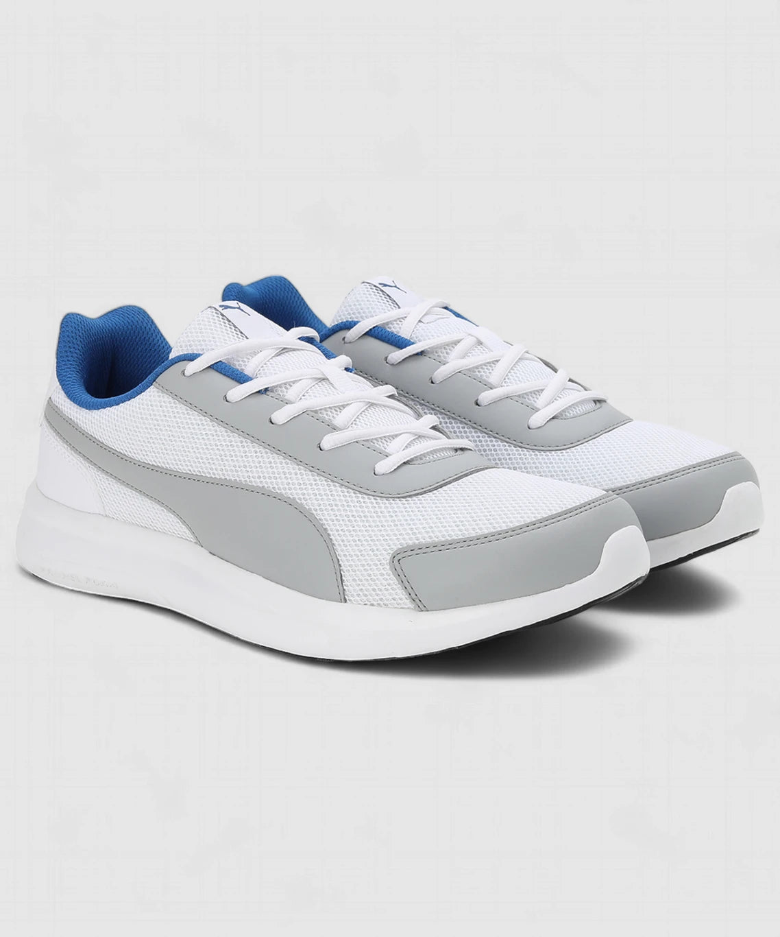 PUMA Edge Running Shoes For Men (White , 7)