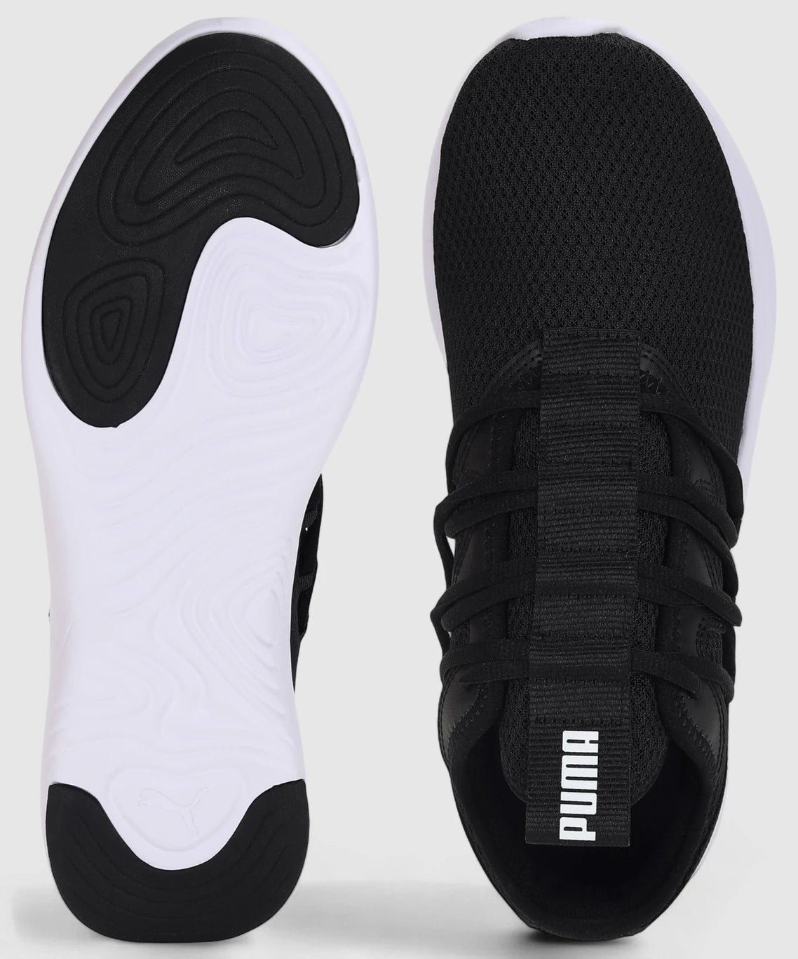 PUMA Star Vital Running Shoes For Men (Black , 7)