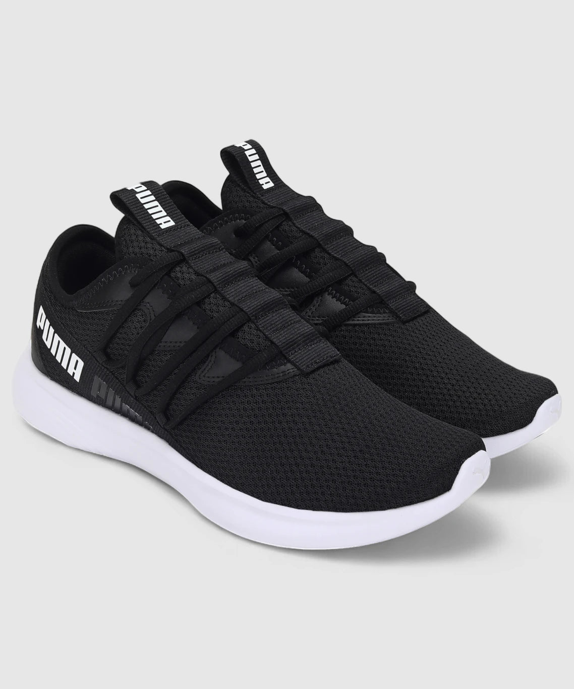 PUMA Star Vital Running Shoes For Men (Black , 7)
