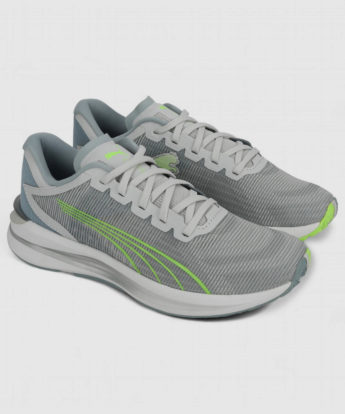 PUMA Electrify Nitro Turn Wns Running Shoes For Women (Grey , 3)