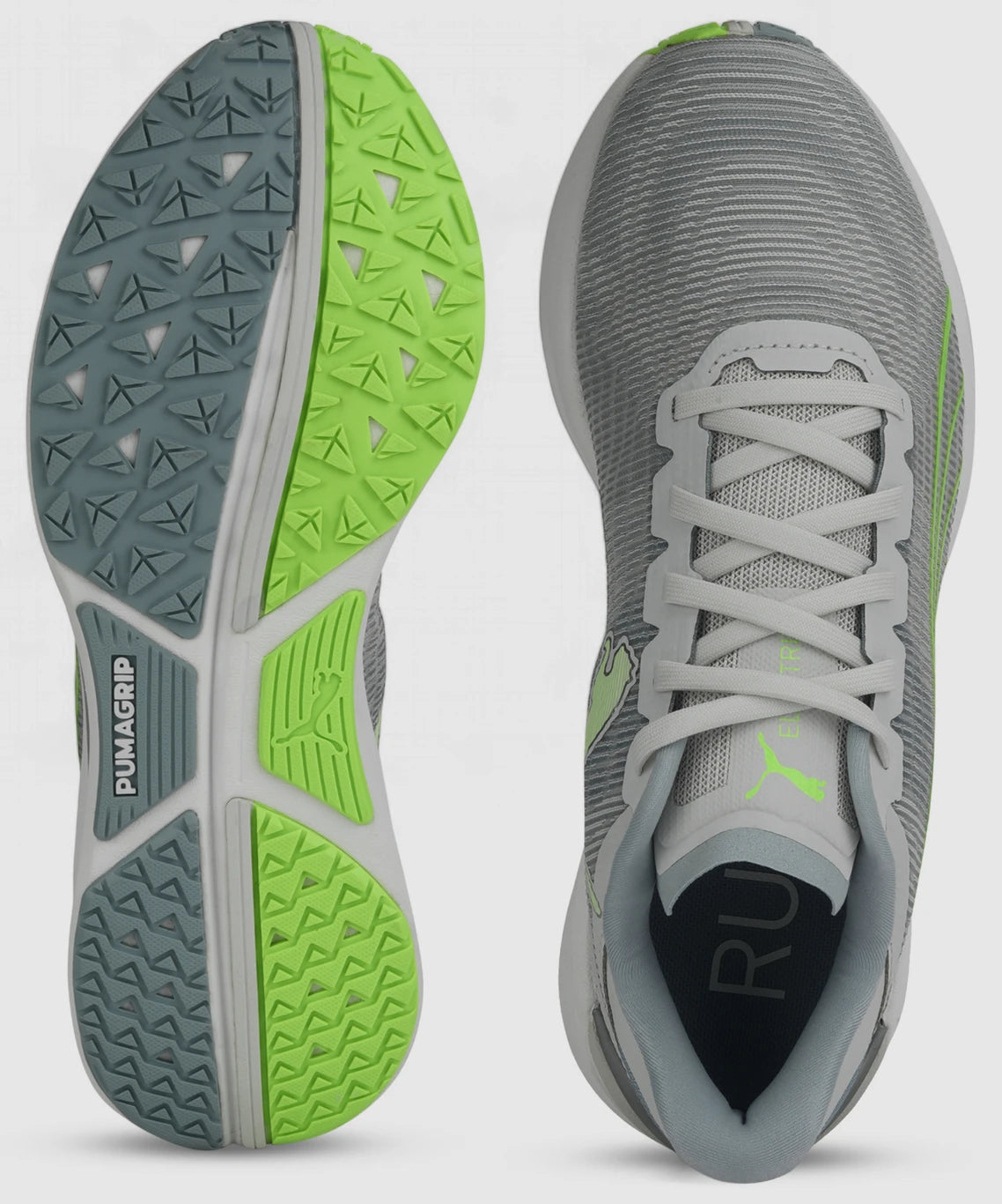PUMA Electrify Nitro Turn Wns Running Shoes For Women (Grey , 3)