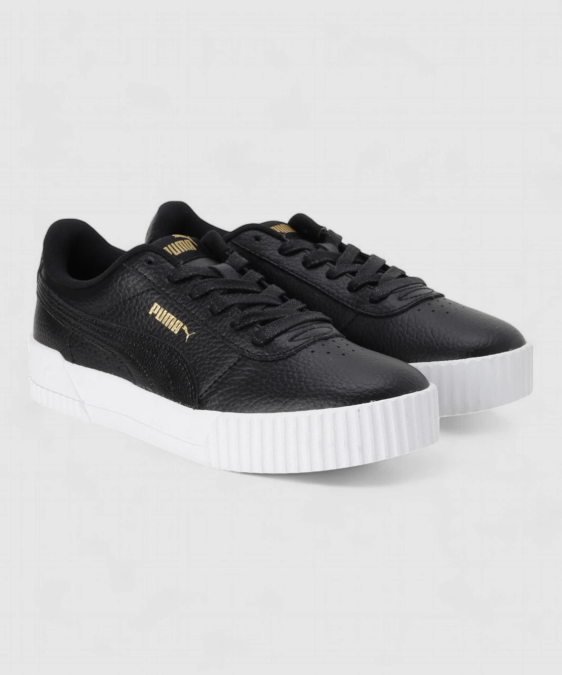 PUMA Carina Lux L Sneakers For Men (Black , 3)