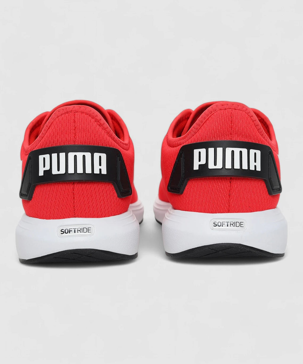 PUMA Softride Cruise Walking Shoes For Men (Red , 10 UK)