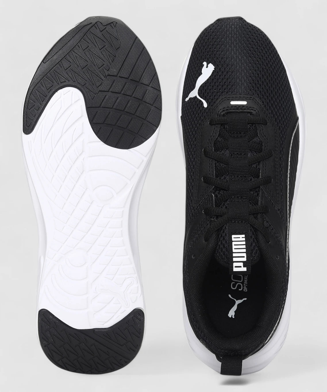 PUMA Scorch Runner Running Shoes For Men (Black , 9)