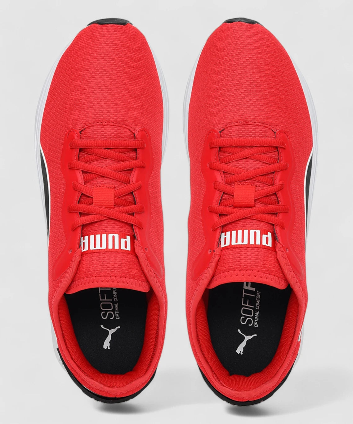 PUMA Softride Cruise Walking Shoes For Men (Red , 6 UK)