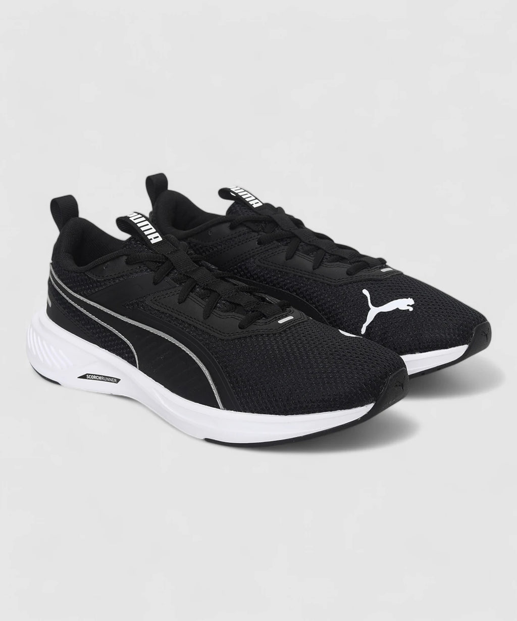 PUMA Scorch Runner Running Shoes For Men (Black , 9)