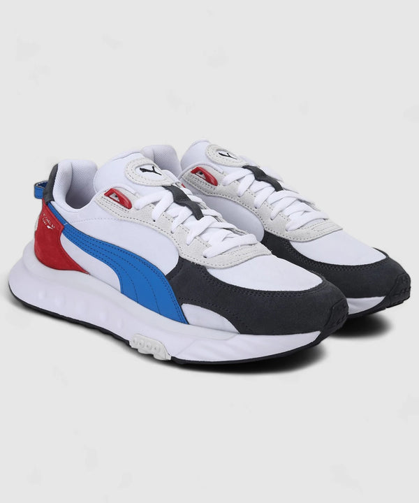 PUMA Wild Rider Rollin Sneakers For Men (White , 3 )