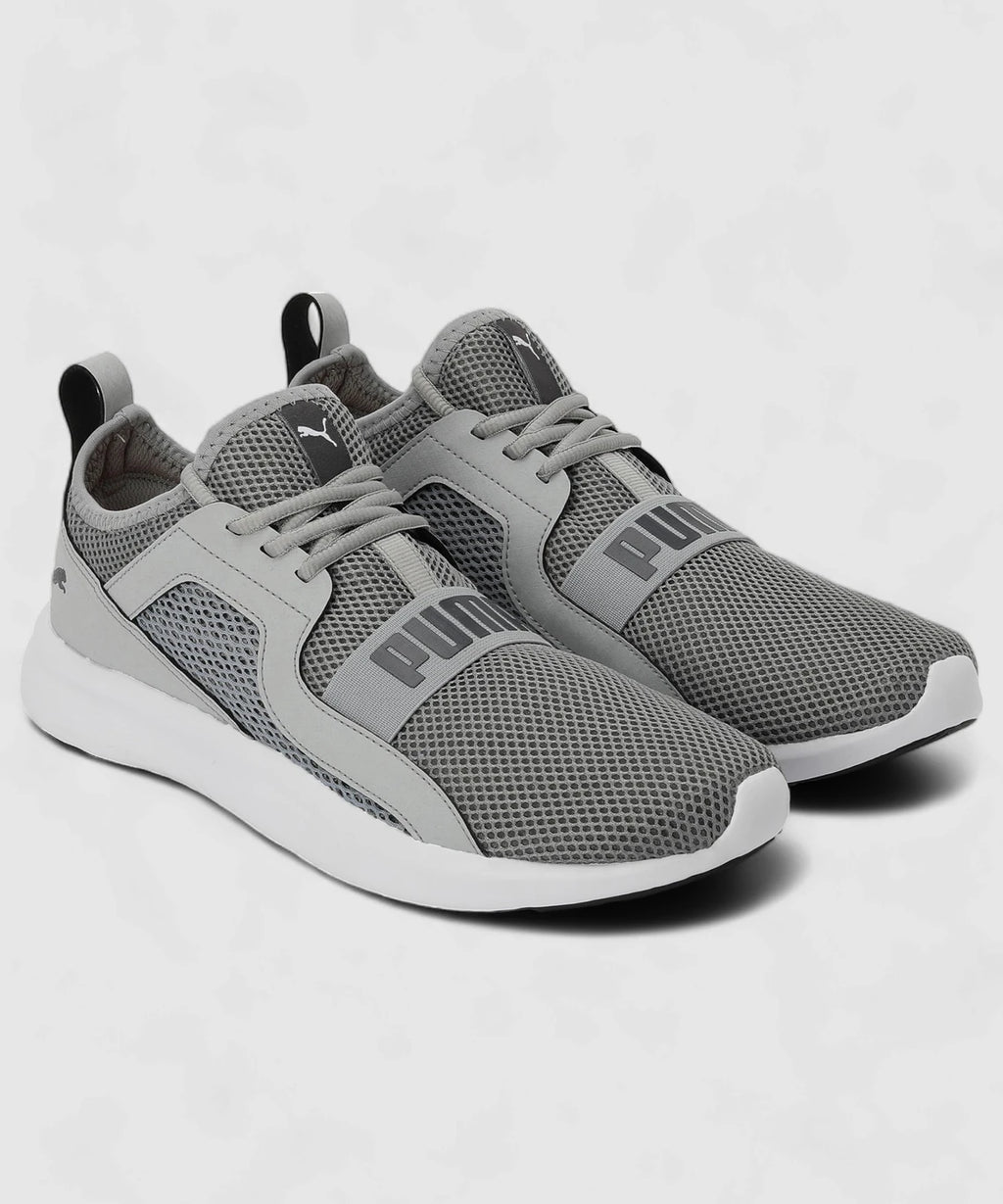 PUMA Troy MU Walking Shoes For Men (Grey , 6)