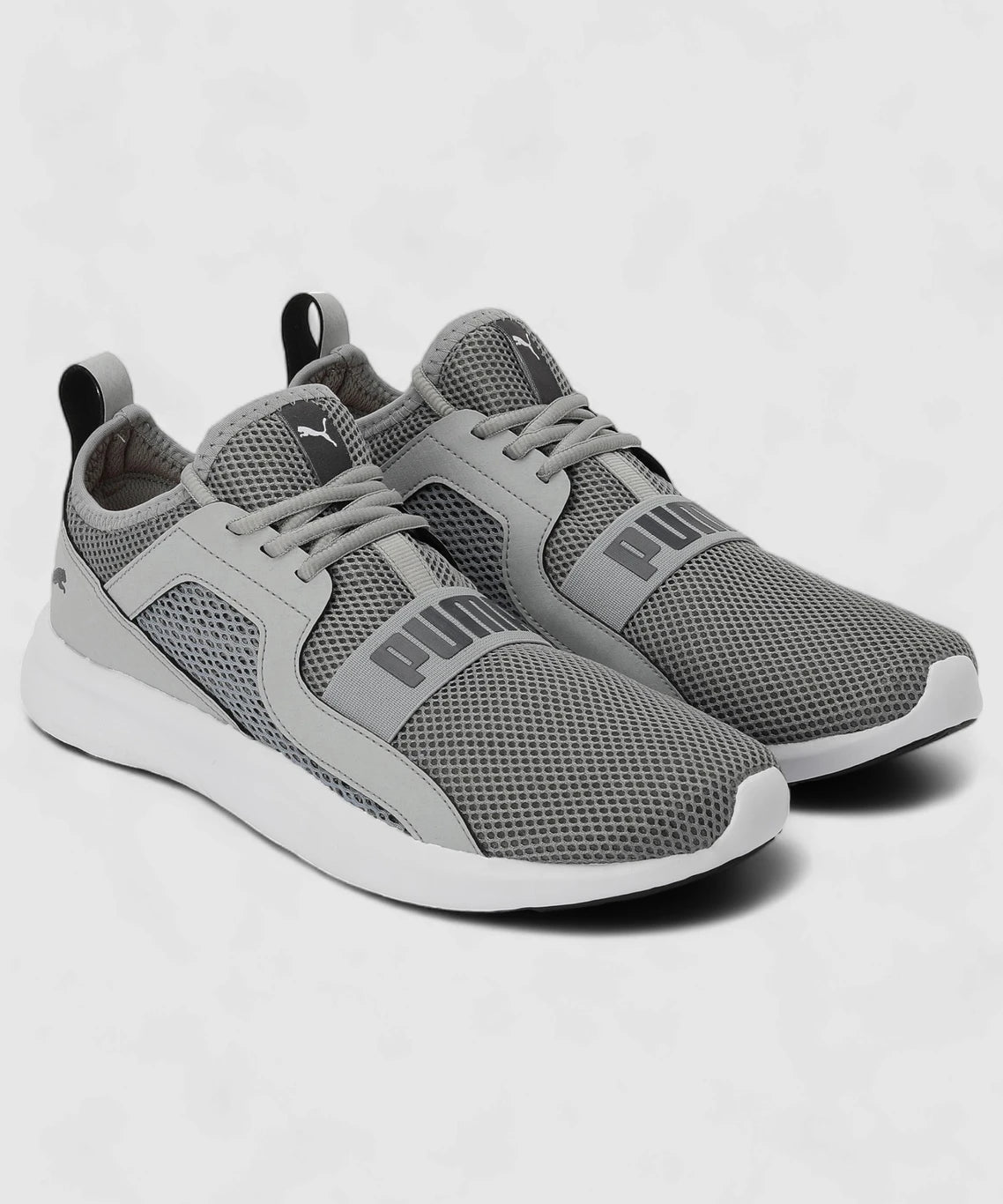 PUMA Troy MU Walking Shoes For Men (Grey , 6)