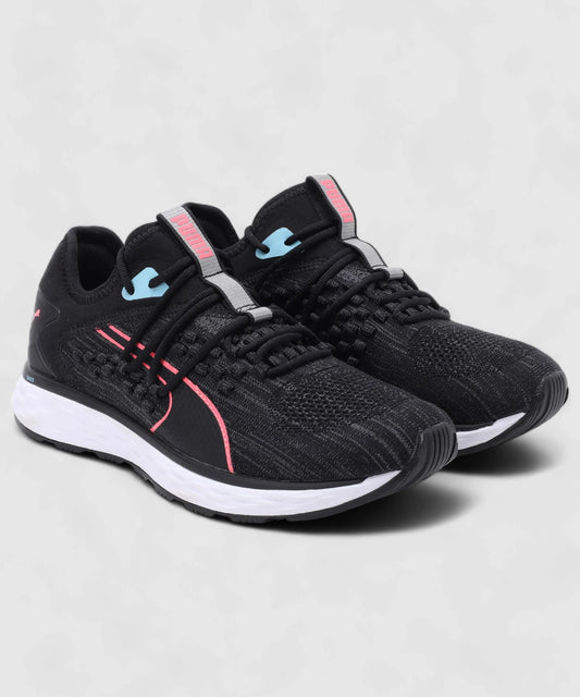 PUMA SPEED 600 FUSEFIT Wn's Running Shoes For Women (Black , 6.5)