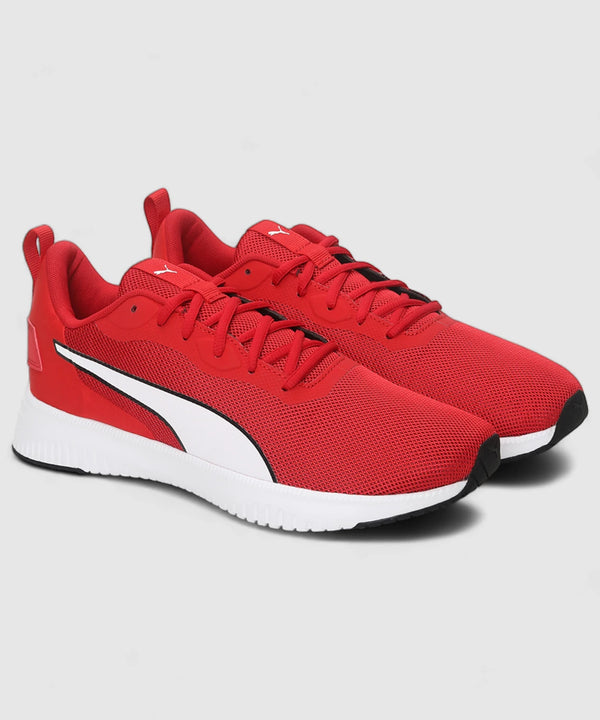 PUMA Flyer Flex Knit Sneakers For Men (Red , 8)