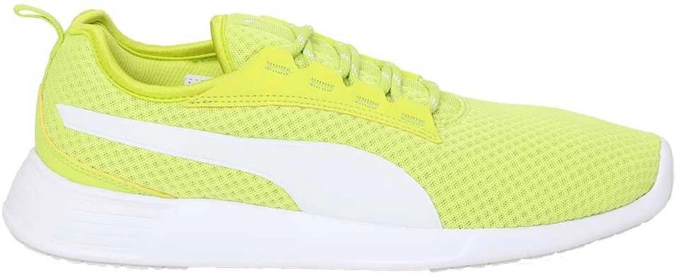 Puma Unisex St Trainer Evo V2 Nrgy Yellow-Puma White Sneakers - 10 UK