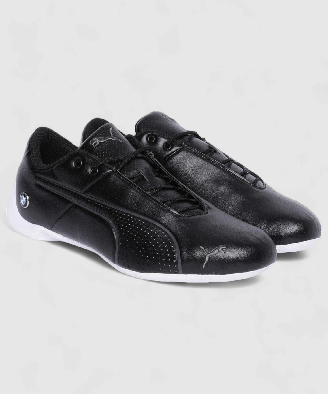 PUMA BMW MMS Future Cat Ultra Sneakers For Men (Black , 7)