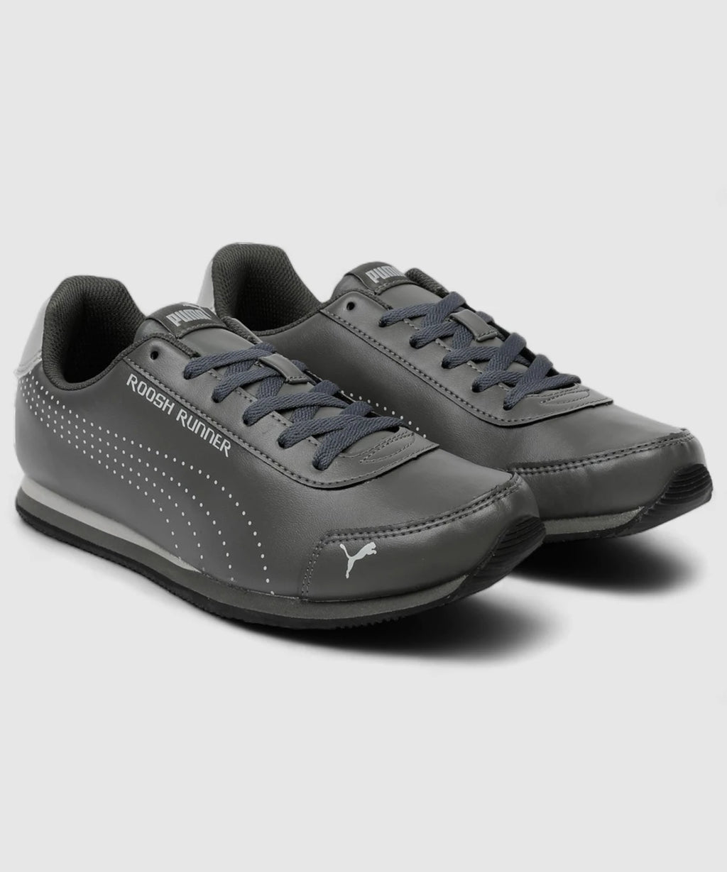 PUMA Roosh Runner v2 Walking Shoes For Men (Grey , 10)