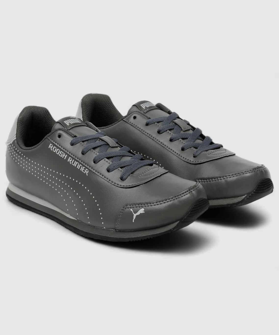 PUMA Roosh Runner v2 Walking Shoes For Men (Grey , 10)