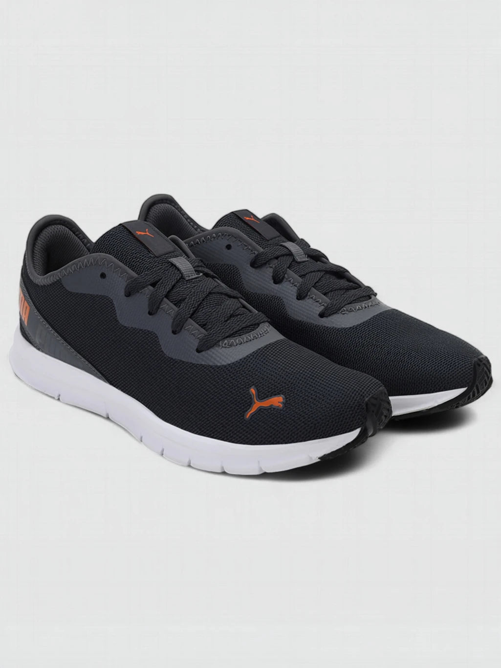 PUMA Hustle V2 IDP Running Shoes For Men (Peacoat-High Risk Red , 8)