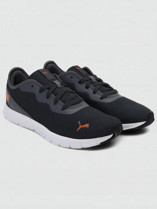 PUMA Hustle V2 IDP Running Shoes For Men (Peacoat-High Risk Red , 8)