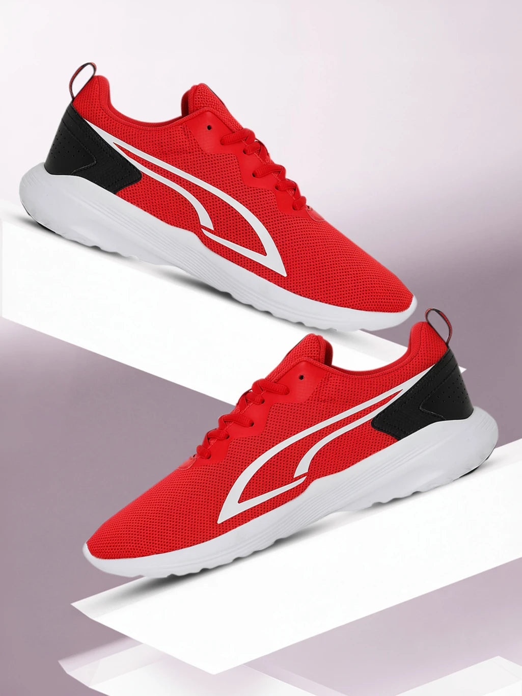 PUMA All-Day Active Sneakers For Men (Red , 11)