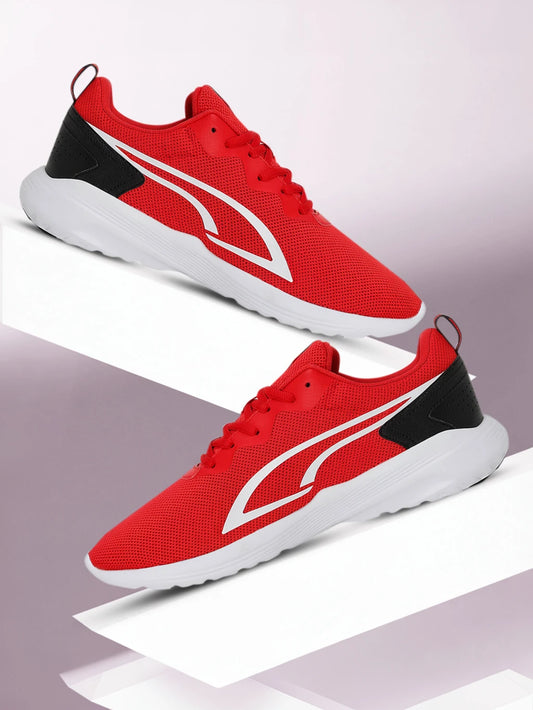 PUMA All-Day Active Sneakers For Men (Red , 11)
