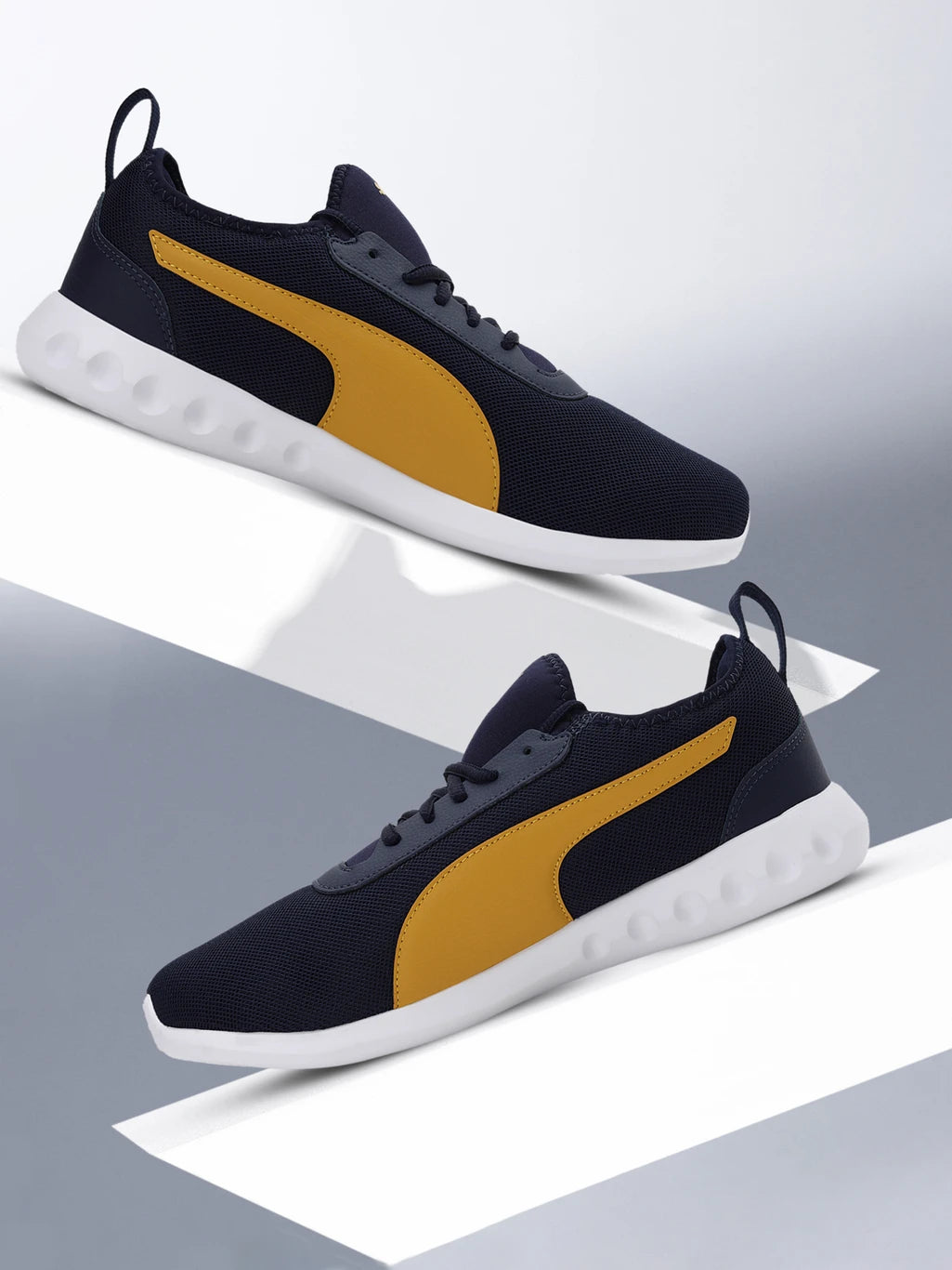Puma Trace V2 IDP Walking Shoes For Men (Blue , 7)