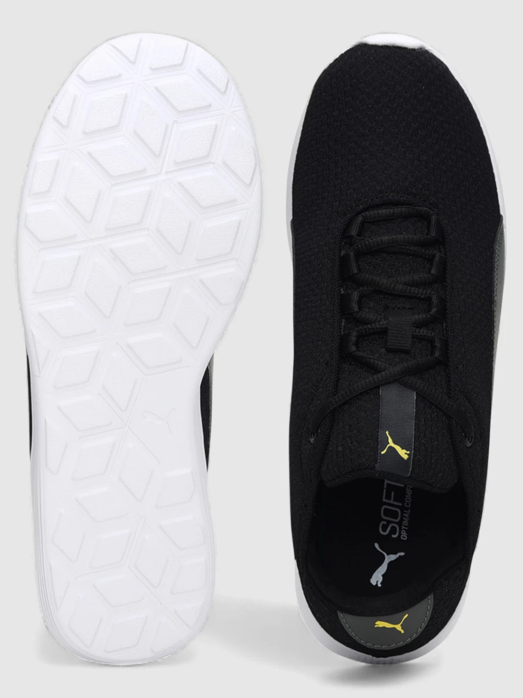 PUMA Shell Slipon IDP Walking Shoes For Men (Black , 10)