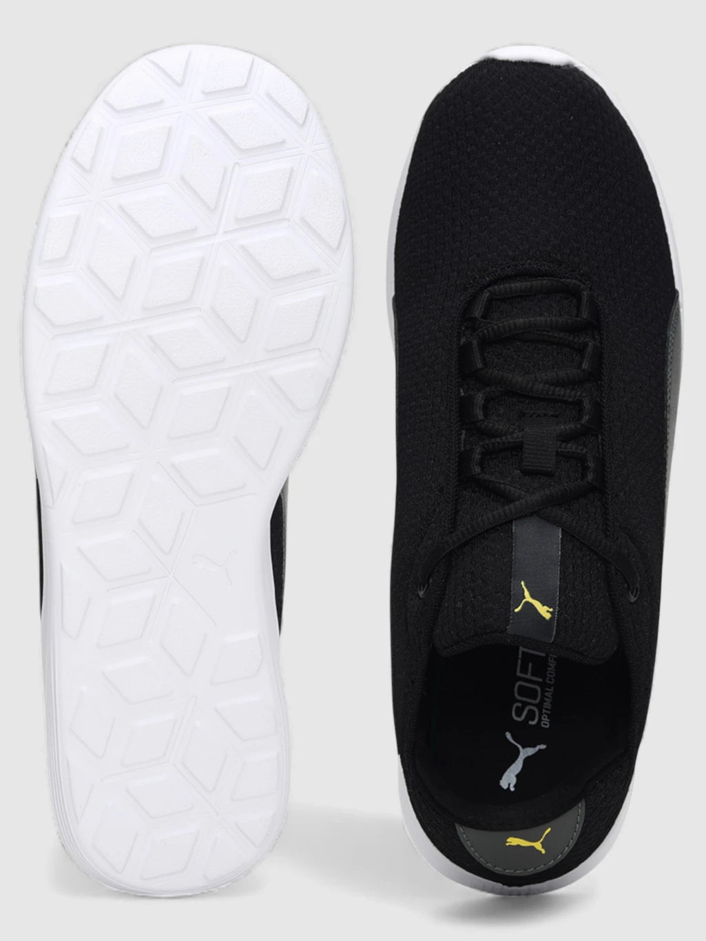 PUMA Shell Slipon IDP Walking Shoes For Men (Black , 10)