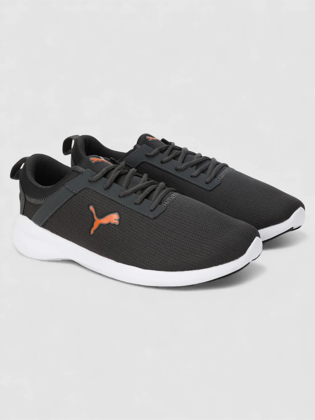 PUMA Starlight V2 IDP Sneakers For Men (Dark Shadow-Vibrant Orange   , 10 )