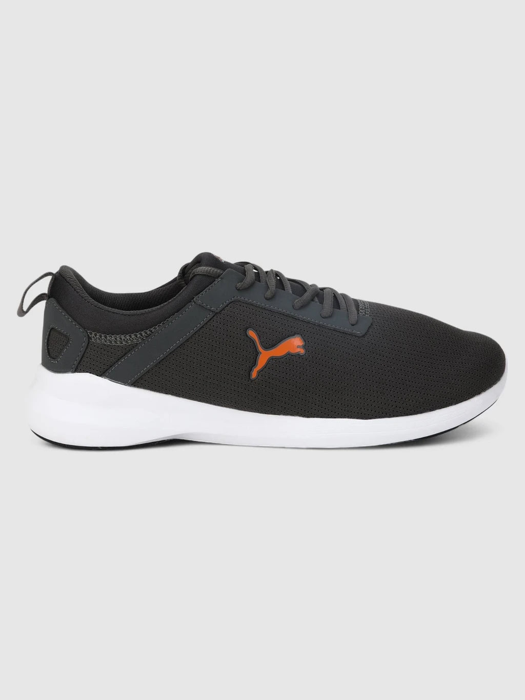 PUMA Starlight V2 IDP Sneakers For Men (Dark Shadow-Vibrant Orange   , 10 )