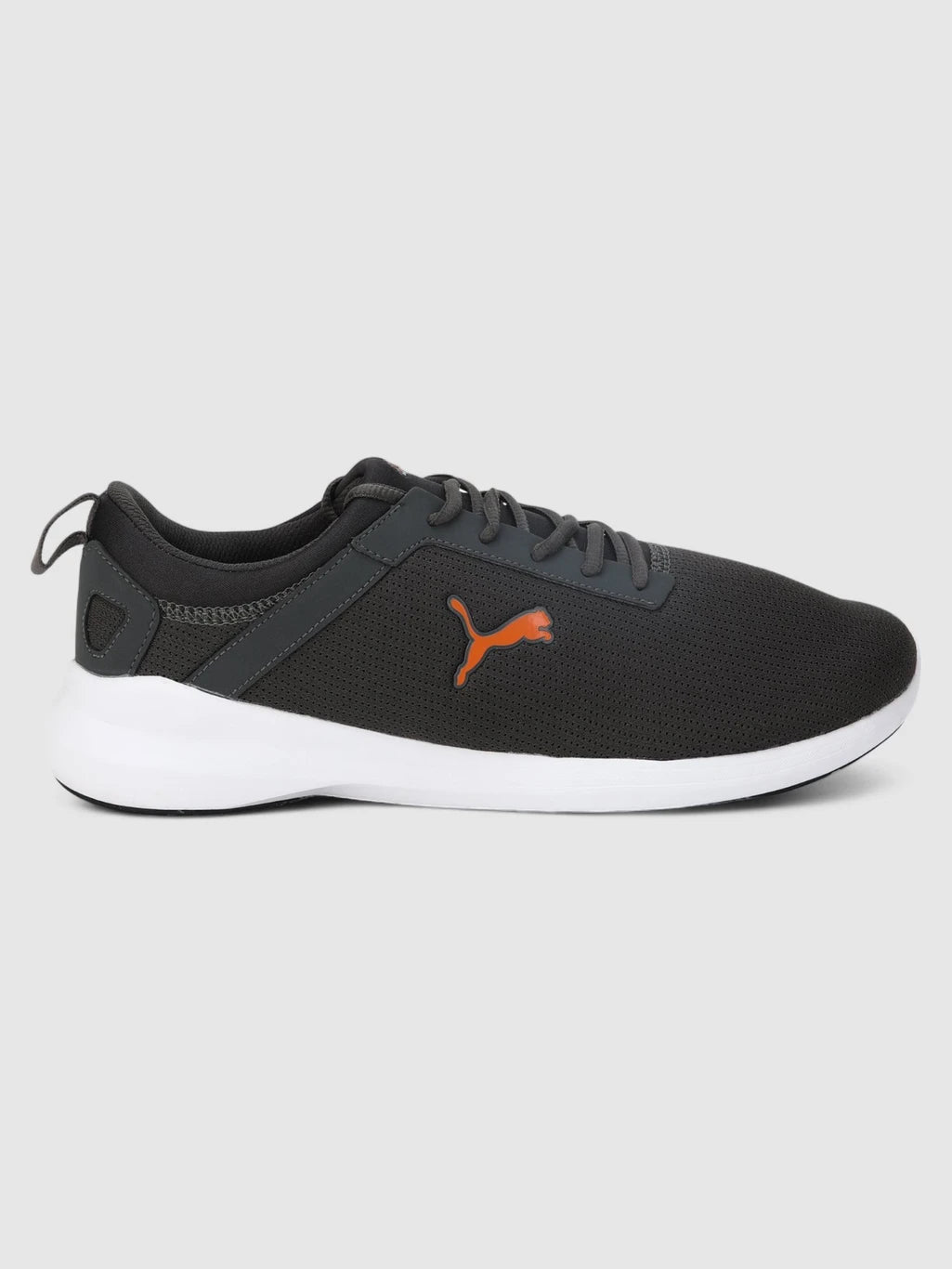 PUMA Starlight V2 IDP Sneakers For Men (Dark Shadow-Vibrant Orange   , 10 )