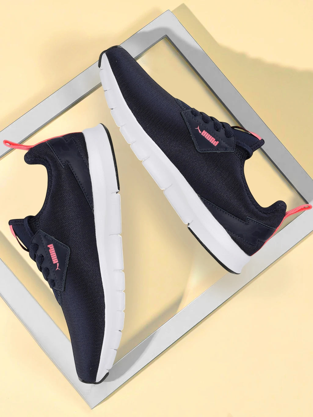 PUMA Camo Wns V2 Sneakers For Women (Blue , 4)