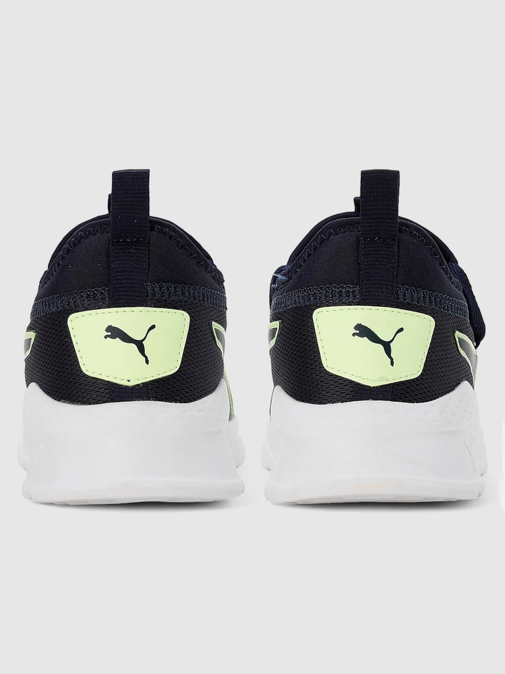 PUMA Manor V2 Sneakers For Men ( Peacoat-Fizzy Apple   , 9)