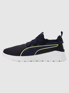 PUMA Manor V2 Sneakers For Men ( Peacoat-Fizzy Apple   , 9)