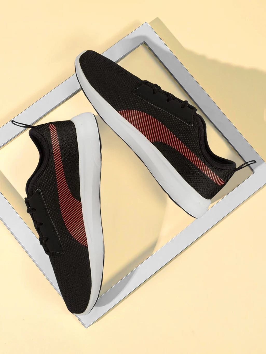 PUMA Zeppelin Sneakers For Men (Black , 10)