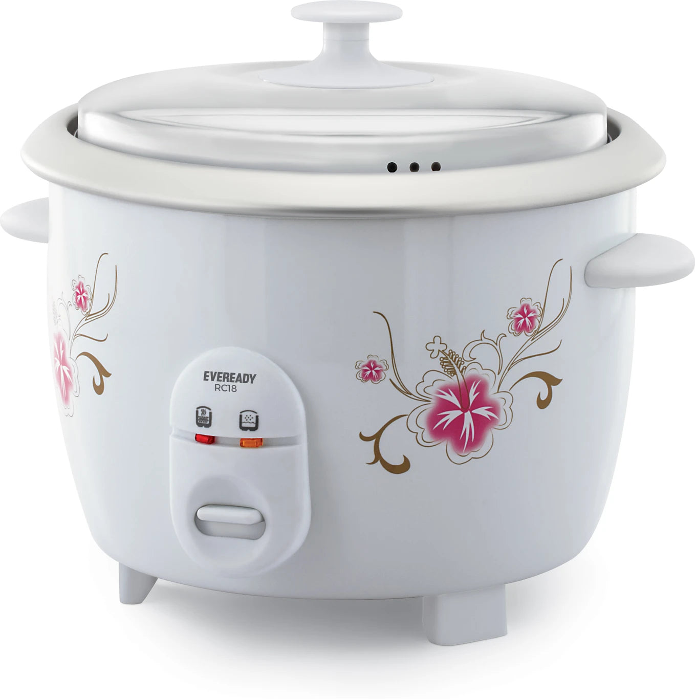 EVEREADY RC18 Electric Rice Cooker (1.8 L, White)