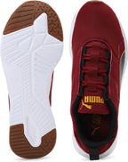 PUMA Training & Gym Shoes For Men (Intense Red-Saffron   , 11)