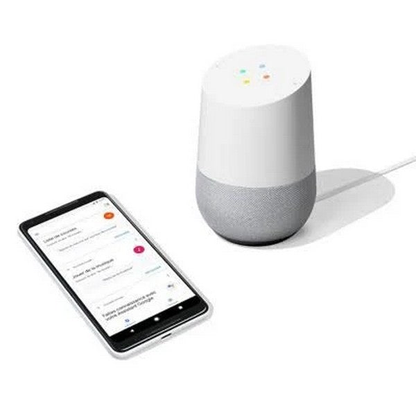 Google Home with Google Assistant Smart Speaker (White)– rockingdeals