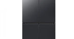 SAMSUNG 650 Litres Frost Free French Door Convertible Refrigerator with Fruit Drawer (RF65DG90BDSGTL, Black Caviar)
