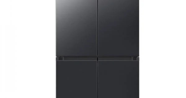 SAMSUNG 650 Litres Frost Free French Door Convertible Refrigerator with Fruit Drawer (RF65DG90BDSGTL, Black Caviar)