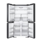 SAMSUNG 650 Litres Frost Free French Door Convertible Refrigerator with Fruit Drawer (RF65DG90BDSGTL, Black Caviar)